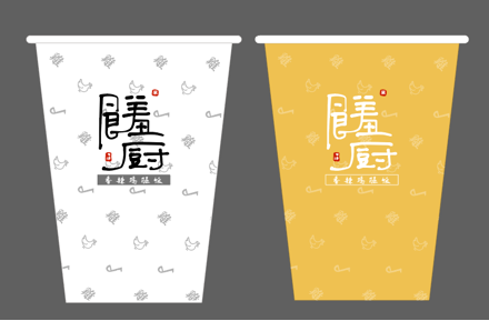張成榮香辣雞架飯改名饈廚雞腿飯啦！